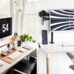 Desk minimalist setups office ideas