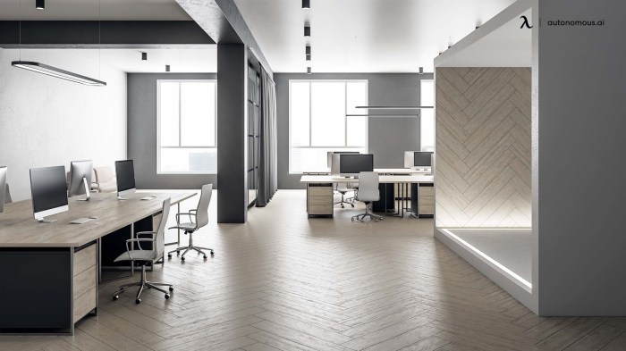 Desk offices minimalism