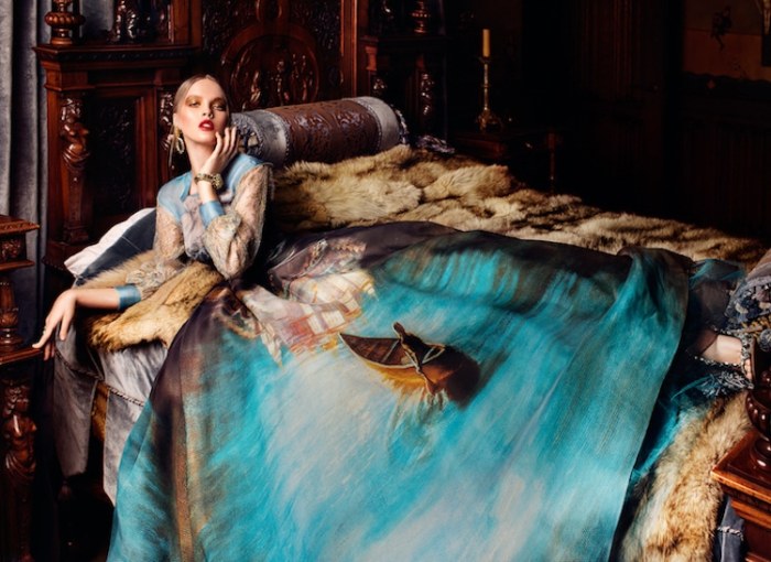 Classic classical paintings style svetlana modern works modernized gorgeous gowns contemporary marina danilova artists fashion over dresses unconventional canvases covered